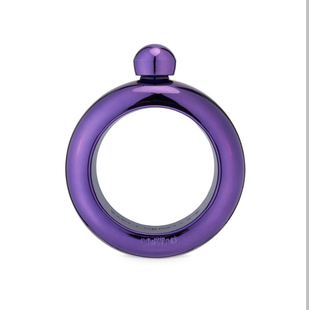 Blush Purple Bracelet Flask